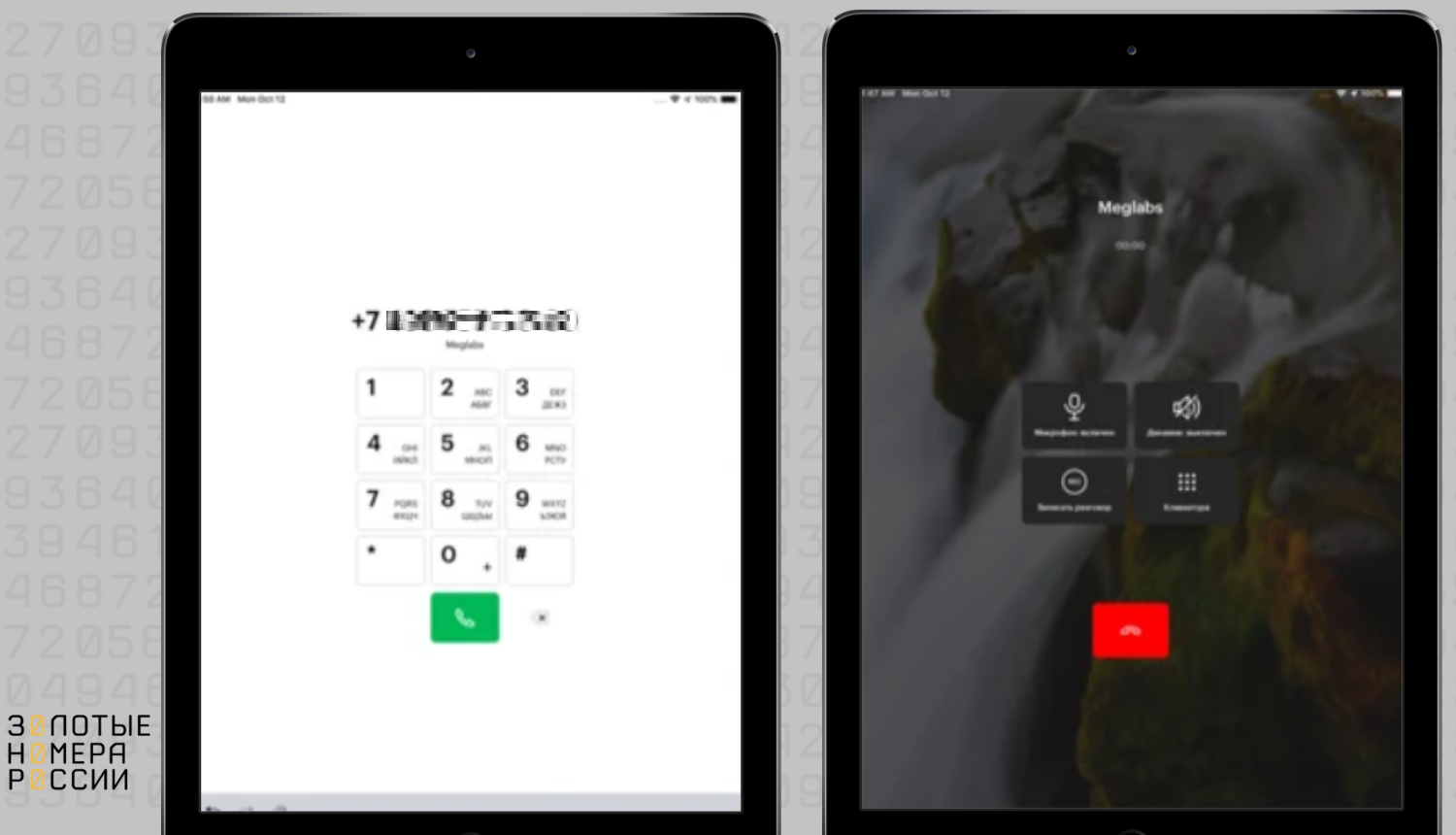 Приложение МегаФон eMotion для звонков на iPad<br>